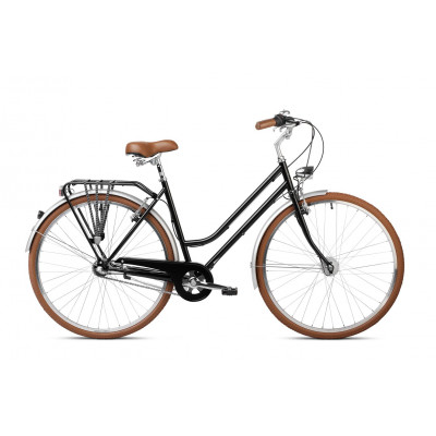 Mestský bicykel ROMET VINTAGE CLASSIC D 2024 L Čierna